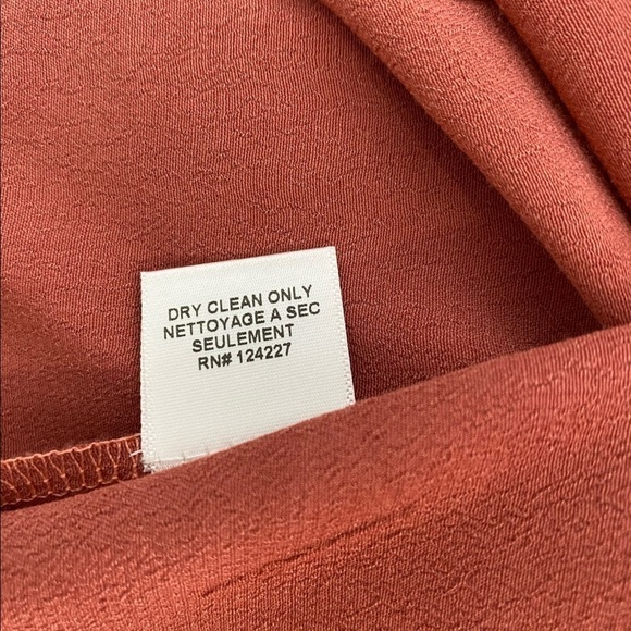 MISA Emil Mauve Pink Shoulder Tie Dress XS - Picture 7 of 9